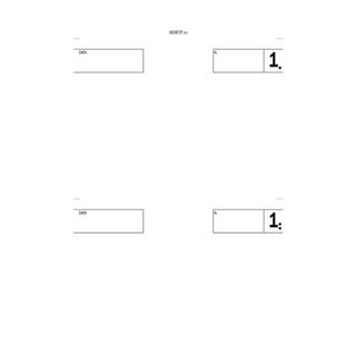 Data Ufficio - Ordini generici - 25 fogli - 100 x 168 mm - duplicato - senza ca…