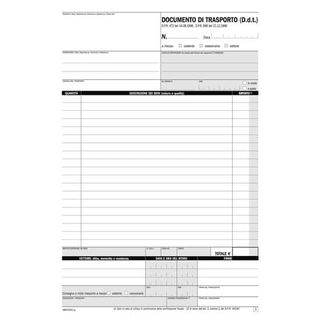 Data Ufficio Documento di trasporto