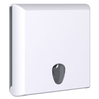 Dispenser asciugamani EColored piegati a Z/C - 29 x 10,5 x 30,5 cm - adamello w…