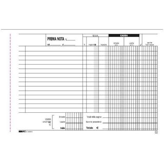 Edipro - Modulo prima nota - 50 fogli - 148 x 230 mm - duplicato - senza carbon…